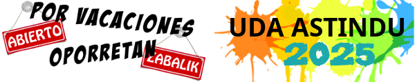 Udalekuak - OPORRETAN ZABALIK 2021 (Portugalete)